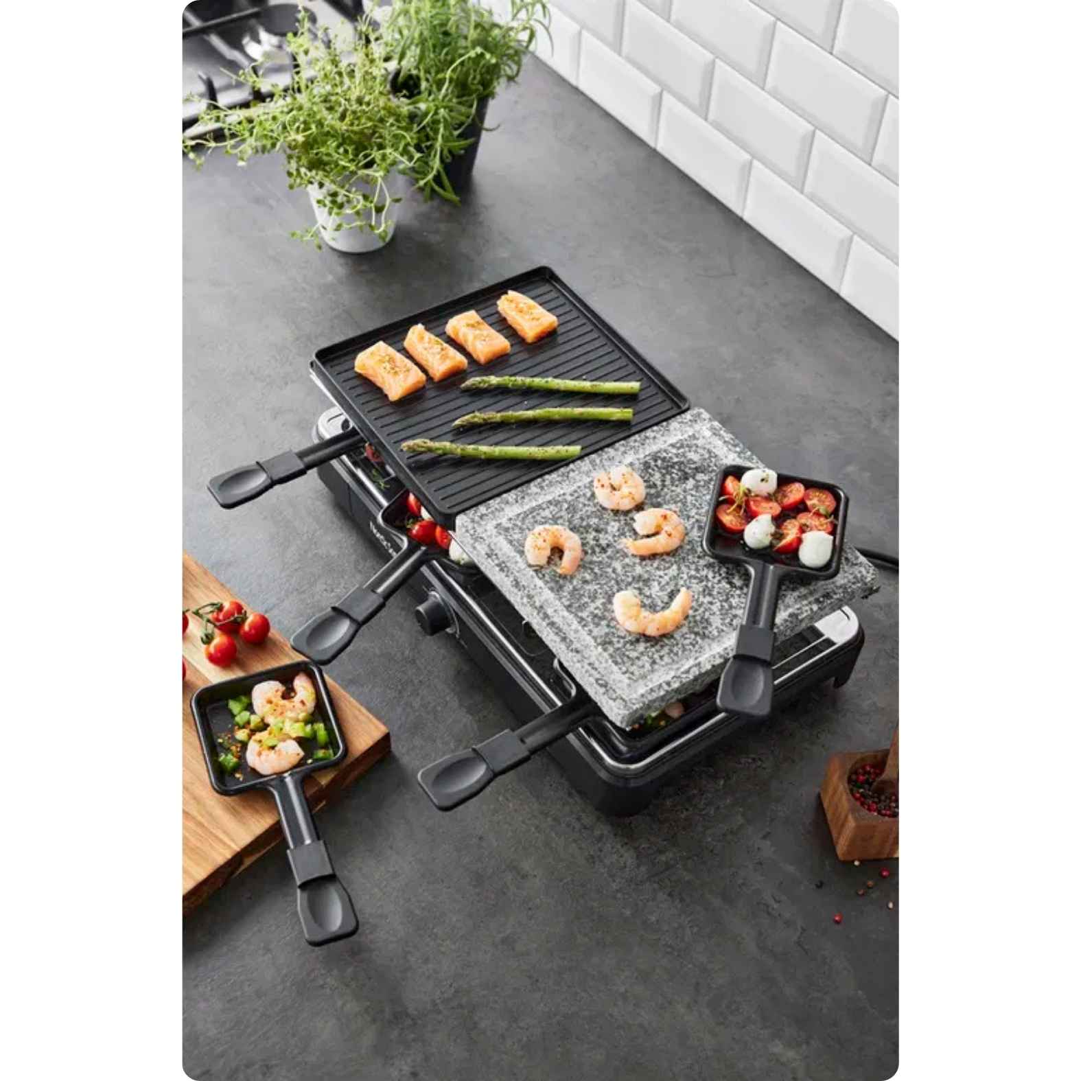 Nordic Sense Raclette m. natursten